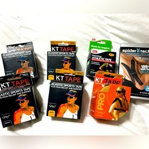 NIB KT Precut Athletic Sports Tape- 7 Boxes